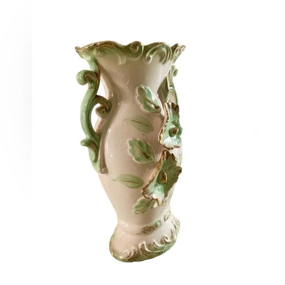 Vintage Relco Japan Hand-Painted Spill Vase Planter Mid Century - Double Handle - Picture 3 of 16